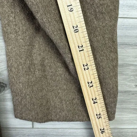 Jos A‎ Bank Jacket Brown 100% Camelhair Sport Coat Blazer 46L Heavy Winter Warm